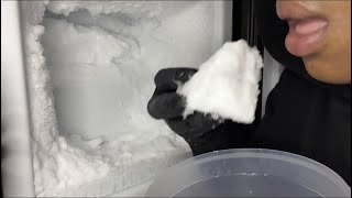 Original Freezer Frost Mixed With Humidifier Carbonated Frost Asmr Ice Eating