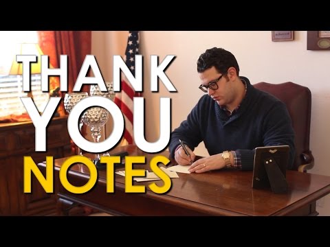 How to Write a Thank You Note | The Art of Manliness