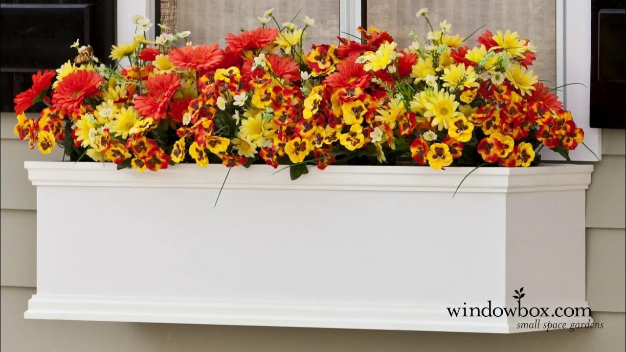 How To Install A Window Box On Vinyl Siding YouTube
