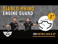 Product Review #29: Diablo Rhino 2" Engine Guard in Black & Polished Stainless Steel for HD 2018-Up