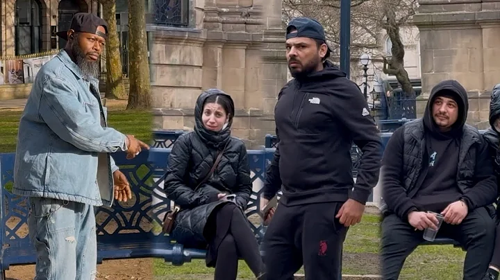 Aggressively staring at this couple prank | bench lifting prank | joker pranks latest 2025