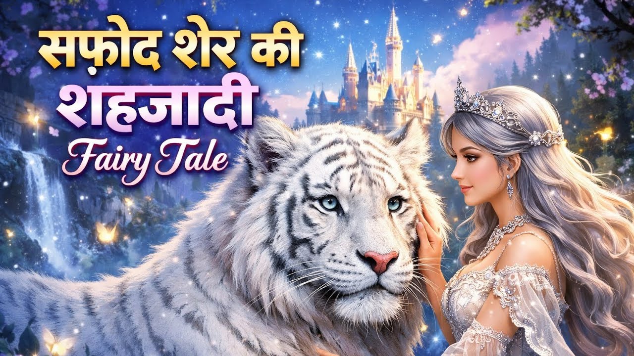 The Princess of the White Tiger | Magical Fairy Tale Story | English Fairy Tale