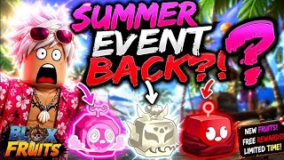Blox Fruits Summer Update 2026 FULL THEORY! New Event, Gacha & Fruit Skins