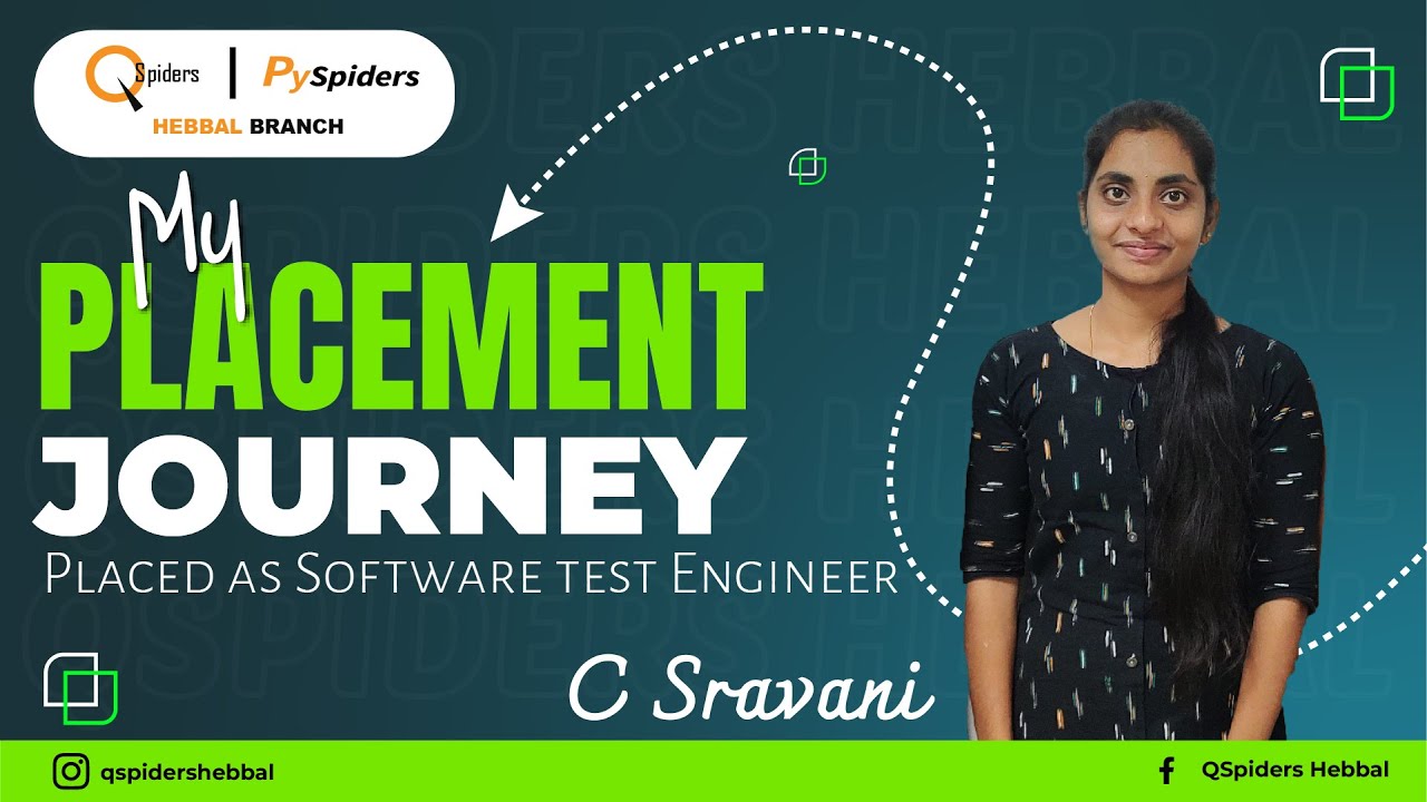 Ms. Sravani Lands Dream Job as Software Test Engineer from Hebbal ...