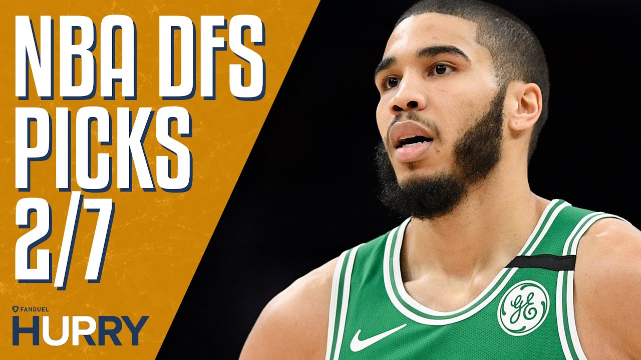 Fantasy Basketball FanDuel NBA Stud & Value Plays 2/7 YouTube