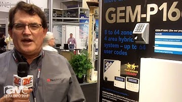 CEDIA 2015: Napco Security Systems Showcases GEM-P1664 Control Panel