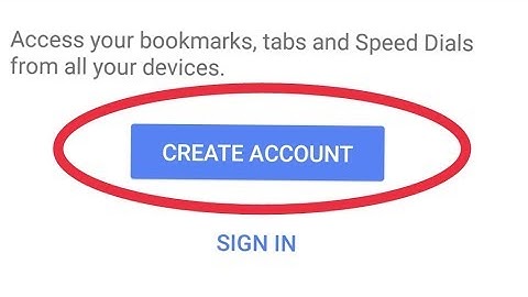 How To Create Account In Opera Mini