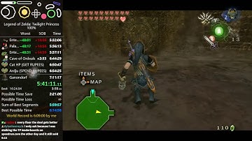 Twilight Princess 100% speedrun