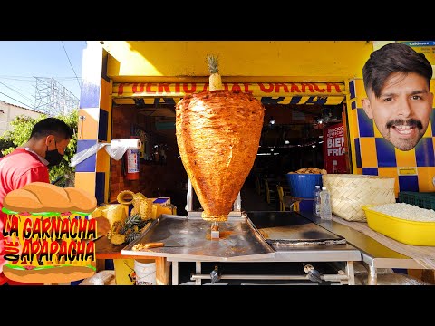 Carne NARANJA, enorme y con MUCHO SABOR | La garnacha que apapacha