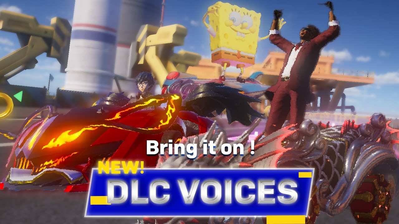 Sonic Racing CrossWorlds DLC with Voice and Skins!