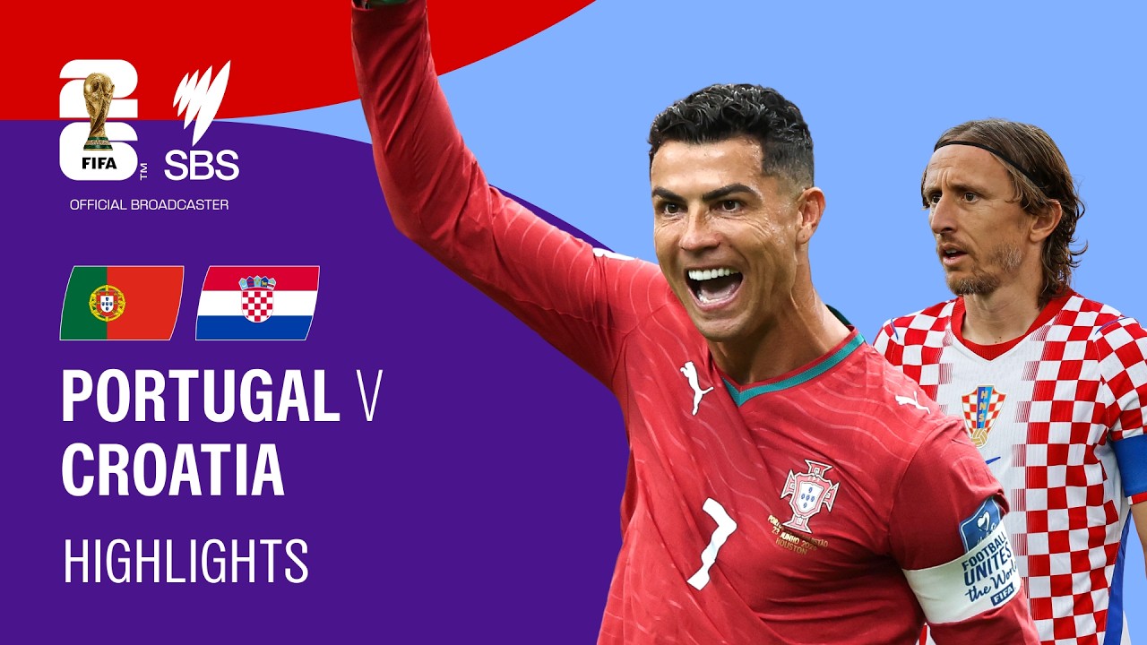 Portugal v Croatia: FIFA World Cup 2026 Highlights Round of 32