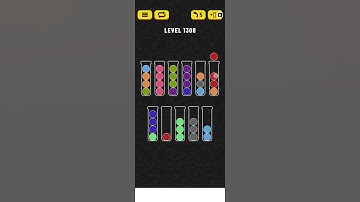 Ball sort puzzle level 1308 #ballsortpuzzleanswer #ballsortpuzzlewalkthrough #ballsortpuzzle