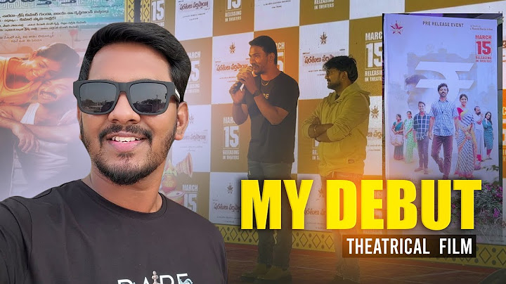 My First Theatrical Film Debut (Pre-Release Event) | Nabeel Afridi Vlogs