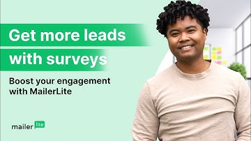 How to Create a Landing Page Survey with MailerLite