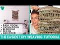 How to Weave a Wall Hanging | DIY Weaving Tutorial