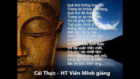 Cái Thực   Hỏi Đáp   HT Viên Minh giảng