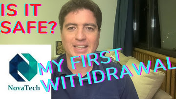 Has my trust for Novatech increased? My first withdrawal with Novatech has gone through!