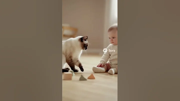 Video 11149321: siamese cat babies, siamese cat playing, haired siamese
