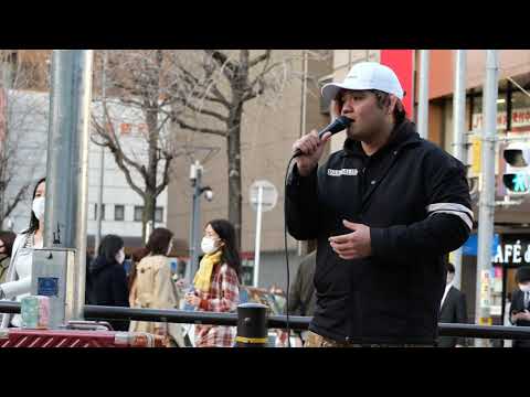 歌うまシンガー MASAyA cover『レイニーブルー / 徳永英明』金山駅路上ライブ