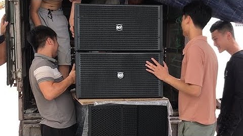 Bộ array nhỏ xíu về Hải Phòng, cấu hình gọn nhẹ hiệu quả cho không gian khoảng 150-200m2. DVH Audio