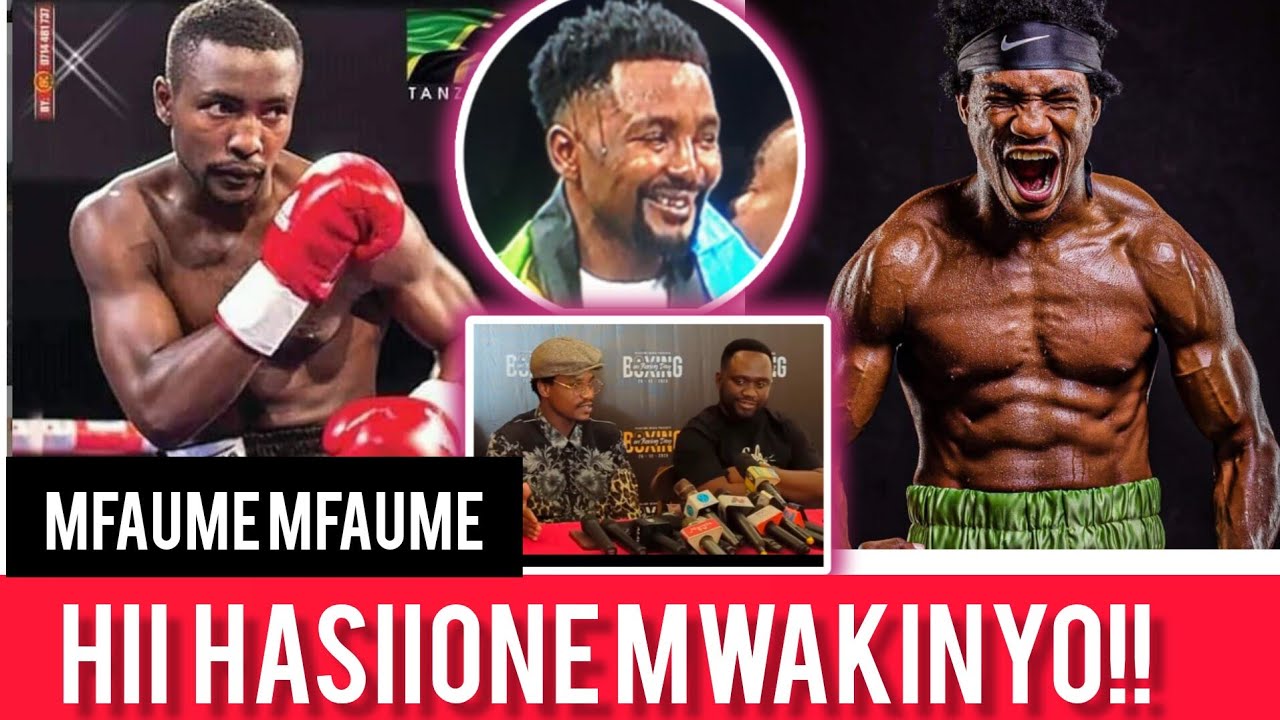 kimewaka!! MWAKINYO NA MFAUME MFAUME KUPIGANA HADHARANI!! SASA BIFU LIMEFIKA PABAYA