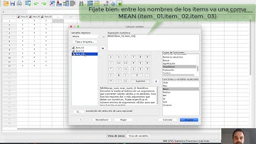 Cómo crear una nueva variable con SPSS