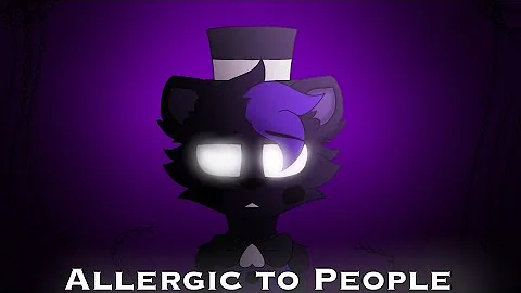 ALLERGIC TO PEOPLE | Animation Meme | FlipaClip (Flash Warning)