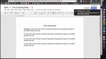Managing Student Workflow in Google Drive (4/4)
