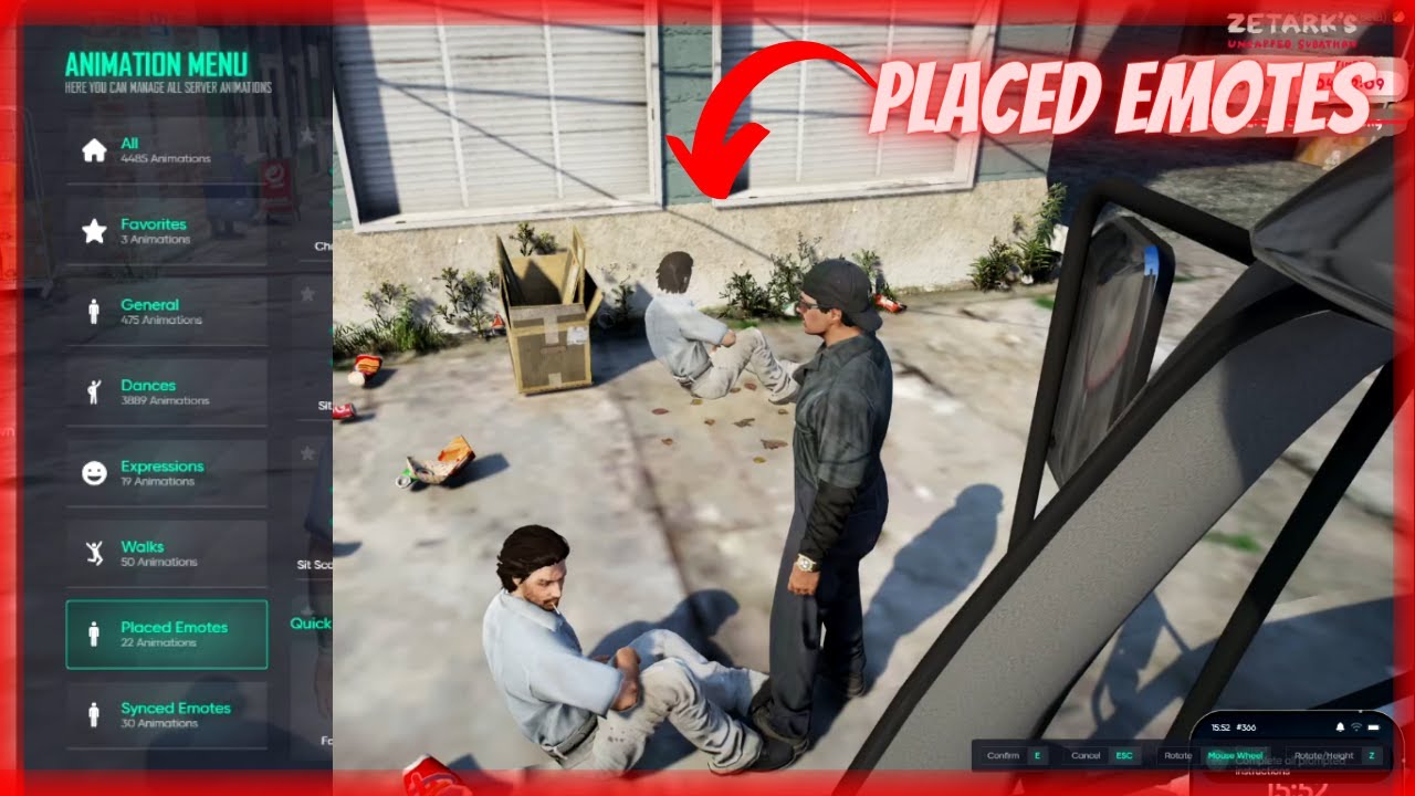 New Placed Emotes Dropped NoPixel 4.0 YouTube