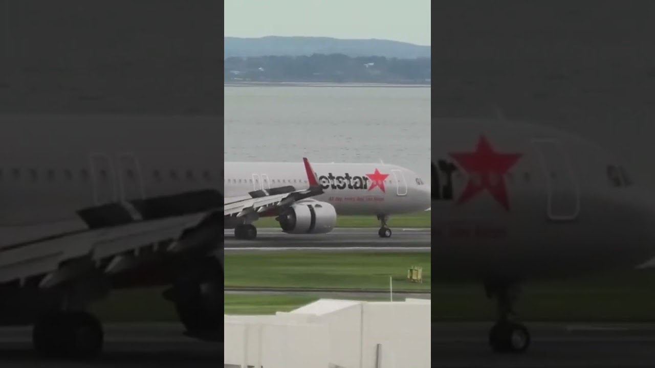 Jetstar A321Neo Arriving Into AKL
