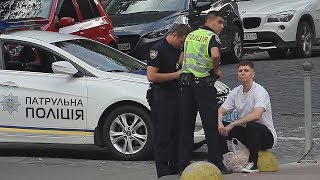 "Отвезу в райотдел и кончу" - патрульный полицейский Украины