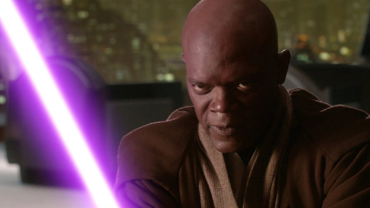 Mace windu encounters droids YouTube