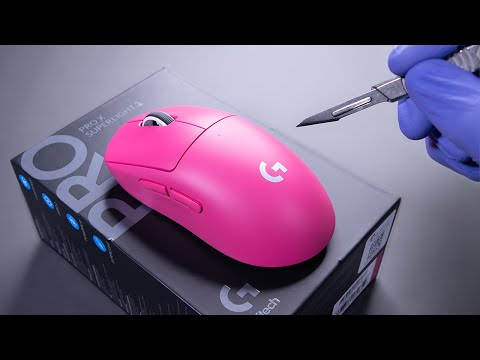 Logitech G PRO X SUPERLIGHT 2 Wireless Gaming Mouse Unboxing - ASMR