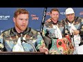 CANELO ALVAREZ FULL POST FIGHT PRESS CONFERENCE VS CALEB PLANT