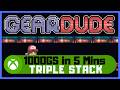 GearDude #Xbox Achievement Guide - 1000GS in 5 mins - Triple Stack