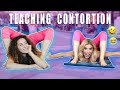 TRANSFORMING REBECCA ZAMOLO INTO A CONTORTIONIST