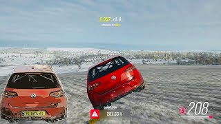 Volkswagen Golf Stunts | Forza Horizon | Gameplay