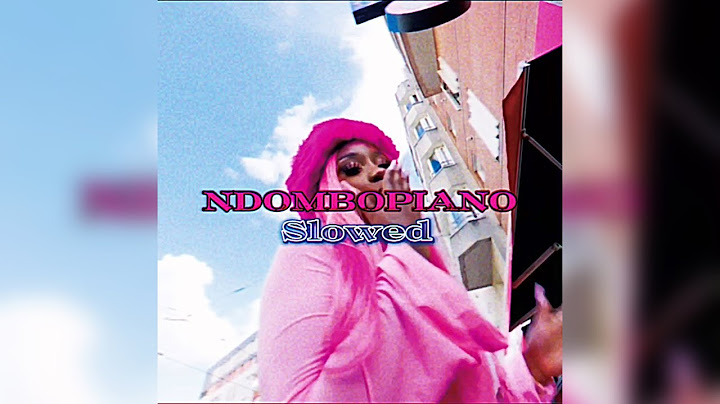 Ntaba 2 London - NDOMBOPIANO (Slowed)