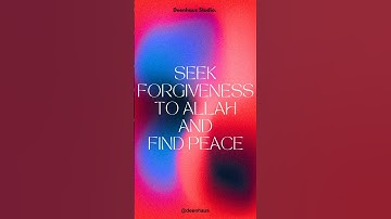 Feeling Anxious? Say "Astagfirullah" - watch how peace settles in your heart #astaghfirullah