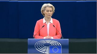 President von der Leyen at the #EPlenary: Cyprus maritime corridor to deliver aid to Gaza