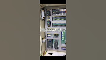 Control cabinet #automation #handpumpautomationmotorfixing #electricalengineering