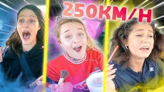 Qui se maquillera le mieux dans une voiture à 250km/h ?