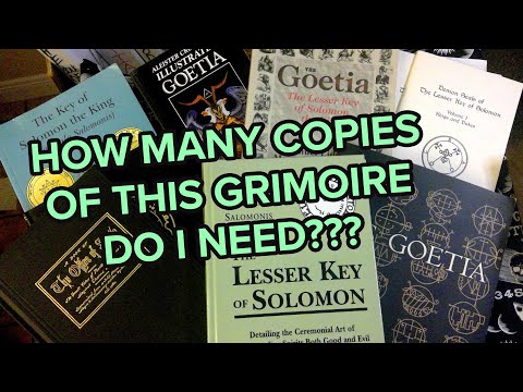 I Have Six Copies Of The Goetia. | The Lesser Key Of Solomon | Occult Book Club