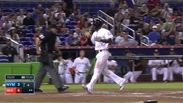 NYM@MIA: Gordon gives Marlins lead with sac fly