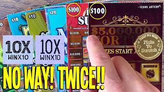 Look What I FOUND!! $$$ 2X $100 Lottery Tickets