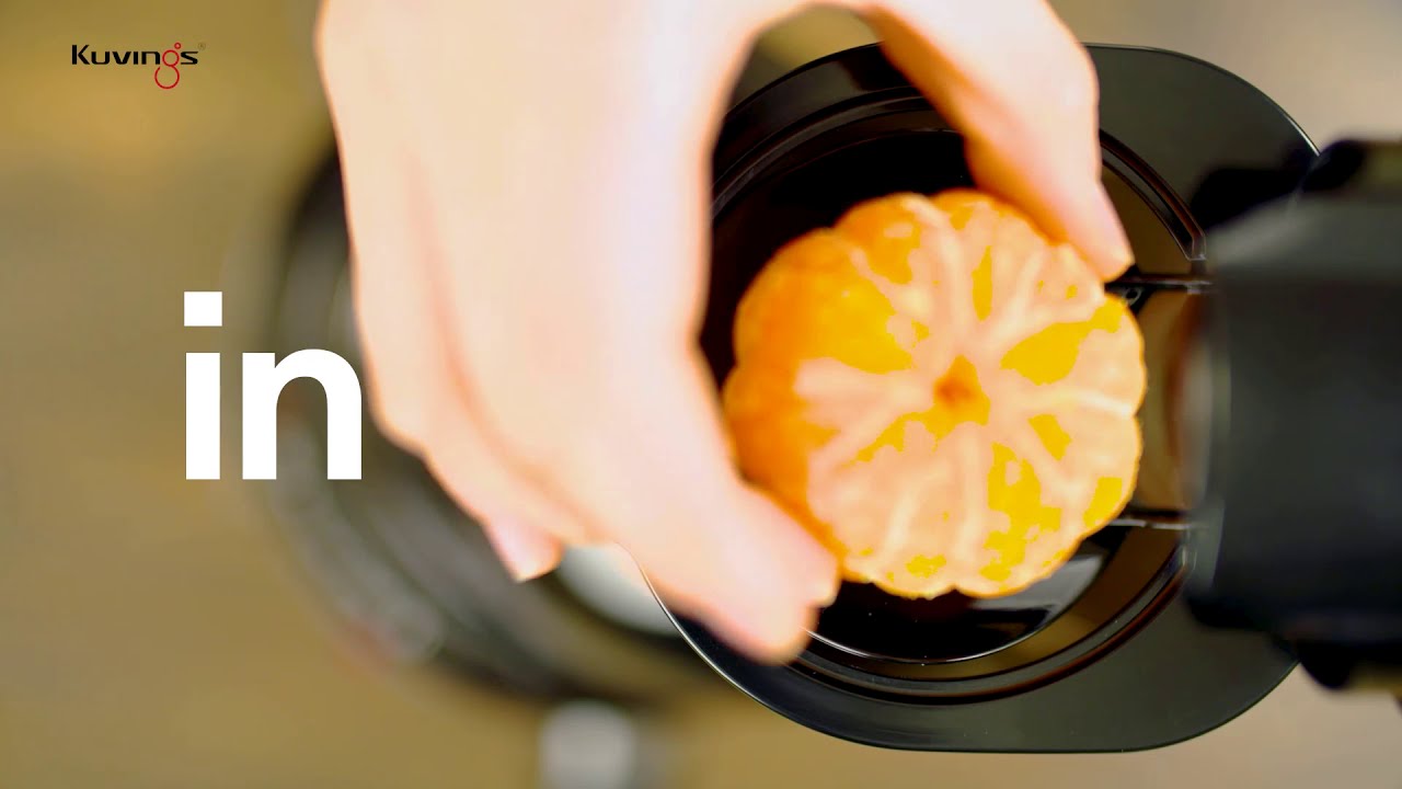 Slowjuicer, zumos con todas sus propiedades inalteradas