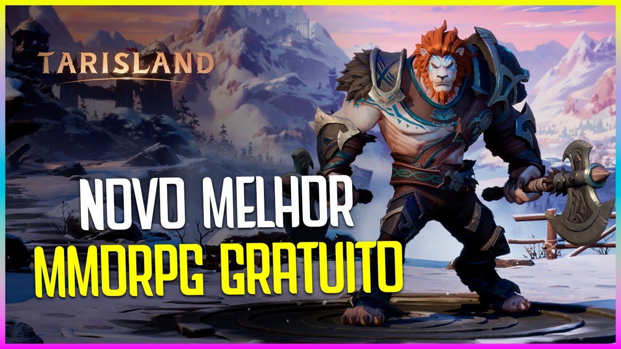 TARISLAND ESTÁ INCRÍVEL e LIBERADO PRA JOGAR NO BRASIL! MMORPG MUNDO ABERTO  estilo WORLD OF WARCRAFT 