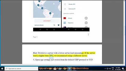 Improve NordVPN Android app connection speed (Fix slow NordVPN Speed on Android)