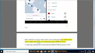 Improve NordVPN Android app connection speed (Fix slow NordVPN Speed on Android) screenshot 2
