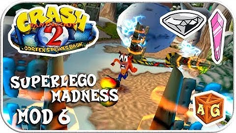 Crash Bandicoot 2 (American Version) - Crash Dash [Mod by SuperLEGOMADNESS].